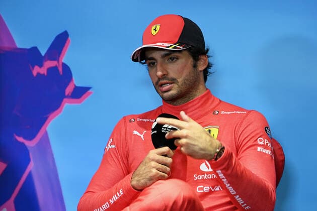 55 Carlos Sainz (ESP, Scuderia Ferrari), F1 Grand Prix of Austria at Red Bull Ring on July 9, 2022 in Spielberg, Austria. (Photo by Mark Sutton Motorsport Images DPPI via HOCH ZWEI) Spielberg Austria