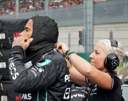 Formula 1 BWT Grosser Preis von Österreich 2022 09.07.2022, Red Bull Ring , Spielberg, Formula 1 BWT Grosser Preis von Österreich 2022 , im Bild Lewis Hamilton (GBR), Mercedes-AMG Petronas Formula One Team