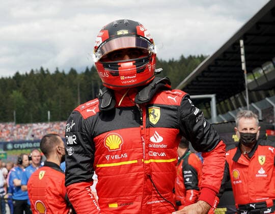 Formula 1 BWT Grosser Preis von Österreich 2022 09.07.2022, Red Bull Ring , Spielberg, Formula 1 BWT Grosser Preis von Österreich 2022 , im Bild Carlos Sainz Jr. (ESP), Scuderia Ferrari