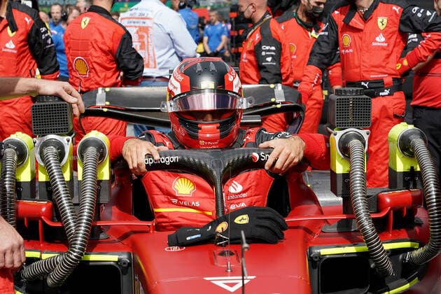 Formula 1 BWT Grosser Preis von Österreich 2022 09.07.2022, Red Bull Ring , Spielberg, Formula 1 BWT Grosser Preis von Österreich 2022 , im Bild Carlos Sainz Jr. (ESP), Scuderia Ferrari