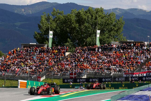 16 Charles Leclerc (MCO, Scuderia Ferrari), F1 Grand Prix of Austria at Red Bull Ring on July 9, 2022 in Spielberg, Austria. (Photo by HOCH ZWEI) Spielberg Austria