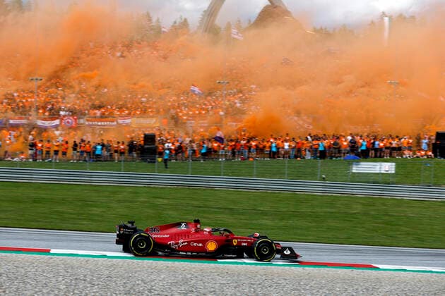 16 Charles Leclerc (MCO, Scuderia Ferrari), F1 Grand Prix of Austria at Red Bull Ring on July 9, 2022 in Spielberg, Austria. (Photo by HOCH ZWEI) Spielberg Austria