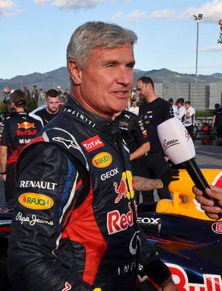 FORMULA 1 - GP of Austria 2022 SPIELBERG,AUSTRIA,09.JUL.22 - MOTORSPORTS, FORMULA 1 - Grand Prix of Austria, Red Bull Ring, Red Bull Legends Parade warm-up. Image shows consultant David Coulthard (Red Bull Racing).  GEPAxpictures xWolfgangxGrebien