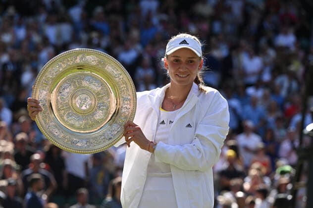 2022 Wimbledon Elena Rybakina , (KAZ)