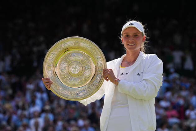 2022 Wimbledon Elena Rybakina , (KAZ)