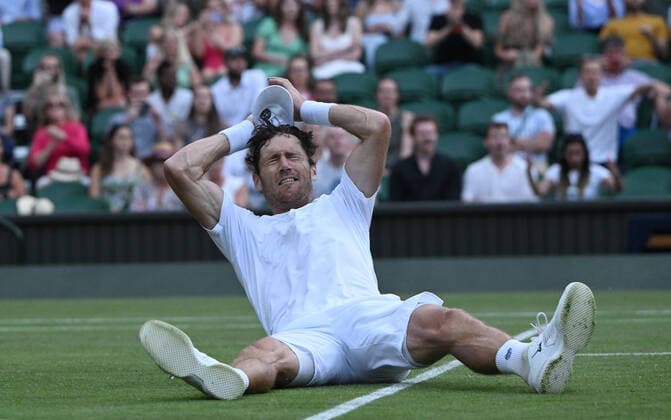 2022 Wimbledon Mens Doubles Final Mattew Ebden (AUS) , Max Purcell (AUS) vs Nikola Mektic (CRO) and Mate Pavic (CRO)