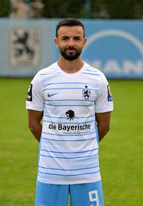 09.07.2022, Fussball 3. Liga 2022 2023, TSV 1860 München an der Grünwalder Strasse in München, Porträttermin 2022 2023, Albi Vrenezi (TSV 1860 München)