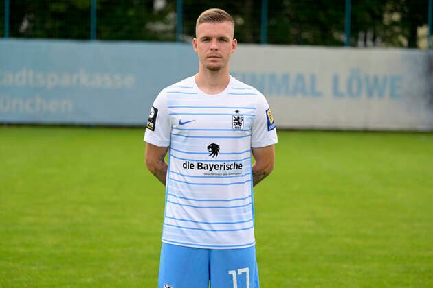09.07.2022, Fussball 3. Liga 2022 2023, TSV 1860 München an der Grünwalder Strasse in München, Porträttermin 2022 2023, Daniel Wein (1860 München)