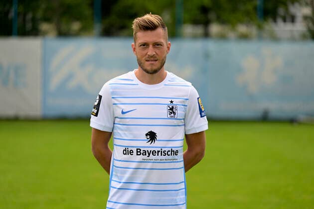 09.07.2022, Fussball 3. Liga 2022 2023, TSV 1860 München an der Grünwalder Strasse in München, Porträttermin 2022 2023, Marius Willsch (TSV 1860 München)