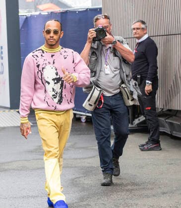 FORMULA 1 - GP of Austria 2022 SPIELBERG,AUSTRIA,10.JUL.22 - MOTORSPORTS, FORMULA 1 - Grand Prix of Austria, Red Bull Ring. Image shows Lewis Hamilton (GBR Mercedes).  GEPAxpictures xWolfgangxJannach