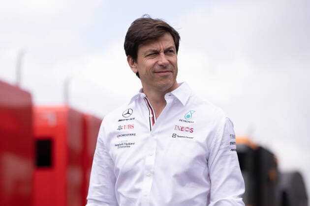 10.07.2022, Red Bull Ring, Spielberg, AUT, FIA, Formel 1, Grosser Preis von Österreich, Rennen, im Bild Toto Wolff (Teamchef Mercedes) Toto Wolff (Team Principal Mercedes) prior to the race for the Austrian FIA Formula One Grand Prix at the Red Bull Ring in Spielberg, Austria on 2022 07 10. Expa Spielberg