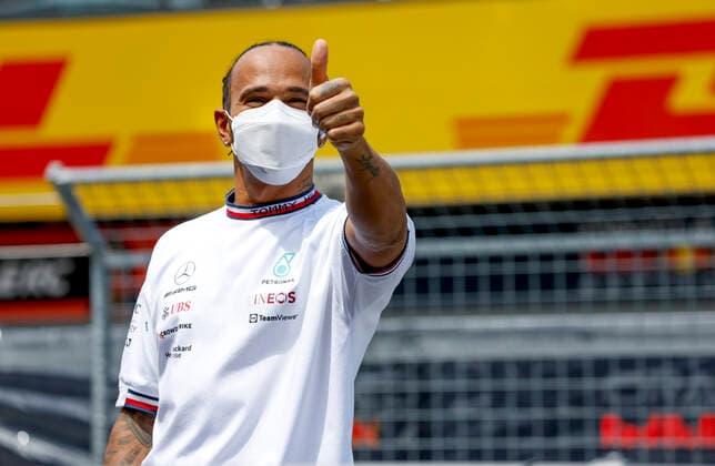 44 Lewis Hamilton (GBR, Mercedes-AMG Petronas F1 Team), F1 Grand Prix of Austria at Red Bull Ring on July 10, 2022 in Spielberg, Austria. (Photo by HOCH ZWEI) Spielberg Austria