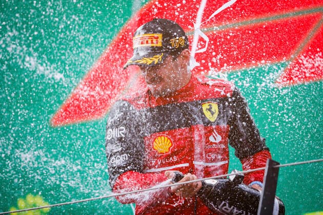 16 Charles Leclerc (MCO, Scuderia Ferrari), F1 Grand Prix of Austria at Red Bull Ring on July 10, 2022 in Spielberg, Austria. (Photo by HOCH ZWEI) Spielberg Austria