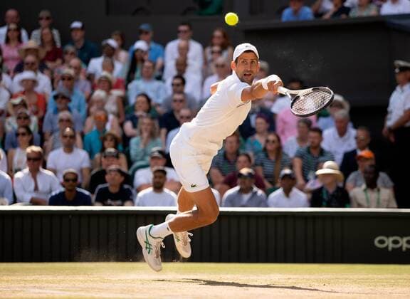 Mandatory Credit: Photo by Ella Ling Shutterstock (13018059ce) Novak Djokovic during the Men s Singles Final Wimbledon Tennis Championships, Day 14, The All England Lawn Tennis and Croquet Club, London, UK - 10 Jul 2022 Wimbledon Tennis Championships, Day 14, The All England Lawn Tennis and Croquet Club, London, UK - 10 Jul 2022  Copyright: xEllaxLing Shutterstockx 13018059ce