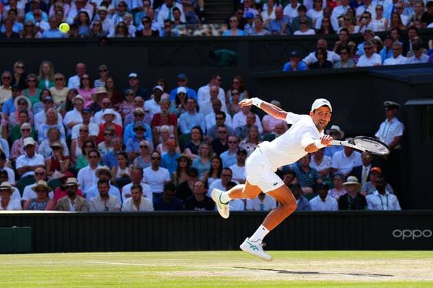 Mandatory Credit: Photo by Javier Garcia Shutterstock (13018062ec) Novak Djokovic during the Men s Singles Final Wimbledon Tennis Championships, Day 14, The All England Lawn Tennis and Croquet Club, London, UK - 10 Jul 2022 Wimbledon Tennis Championships, Day 14, The All England Lawn Tennis and Croquet Club, London, UK - 10 Jul 2022  Copyright: xJavierxGarcia Shutterstockx 13018062ec