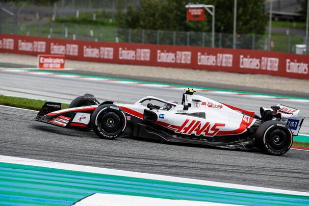 47 Mick Schumacher (DEU, Haas F1 Team), F1 Grand Prix of Austria at Red Bull Ring on July 10, 2022 in Spielberg, Austria. (Photo by HOCH ZWEI) Spielberg Austria