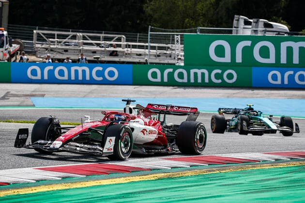 77 Valtteri Bottas (FIN, Alfa Romeo F1 Team ORLEN), F1 Grand Prix of Austria at Red Bull Ring on July 10, 2022 in Spielberg, Austria. (Photo by HOCH ZWEI) Spielberg Austria