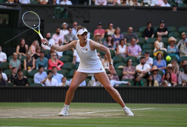 2022 Wimbledon Barbora Krejcikova, (CZE) and Katerina Siniakova , (CZE)