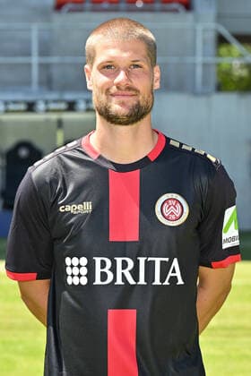08.07.2022, xjhx, Fussball 3.Liga, SV Wehen Wiesbaden - Fototermin Saison 2022 23 emspor, v.l. Johannes Wurtz (SV Wehen Wiesbaden) (DFL DFB REGULATIONS PROHIBIT ANY USE OF PHOTOGRAPHS as IMAGE SEQUENCES and or QUASI-VIDEO) Wiesbaden