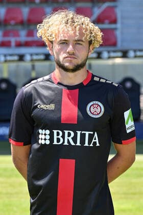 08.07.2022, xjhx, Fussball 3.Liga, SV Wehen Wiesbaden - Fototermin Saison 2022 23 emspor, v.l. Benedict Hollerbach (SV Wehen Wiesbaden) (DFL DFB REGULATIONS PROHIBIT ANY USE OF PHOTOGRAPHS as IMAGE SEQUENCES and or QUASI-VIDEO) Wiesbaden