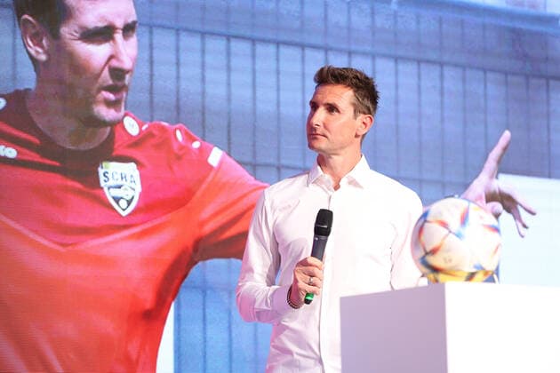 SOCCER - BL, press conference, PK, Pressekonferenz VIENNA,AUSTRIA,11.JUL.22 - SOCCER - ADMIRAL Bundesliga, season opening, press conference. Image shows head coach Miroslav Klose (Altach).  GEPAxpictures xArminxRauthner