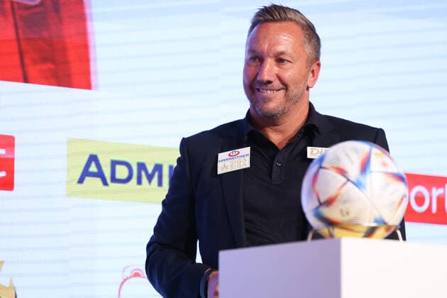 SOCCER - BL, press conference, PK, Pressekonferenz VIENNA,AUSTRIA,11.JUL.22 - SOCCER - ADMIRAL Bundesliga, season opening, press conference. Image shows head coach Manfred Schmid (A.Wien).  GEPAxpictures xArminxRauthner