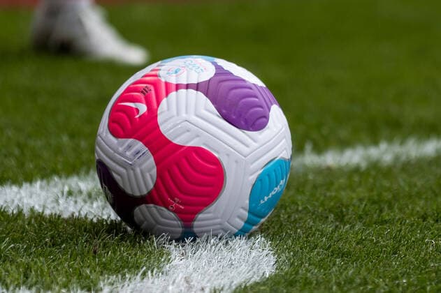 UEFA WOMEN’S EURO ENGLAND 2022: Oesterreich - Nordirland; 11.07.2022 Der Spielball UEFA WOMEN’S EURO ENGLAND 2022: Oesterreich - Nordirland; St. Mary’s Stadium, Southampton, 11.07.2022 Copyright: xBEAUTIFULxSPORTS Wunderlx