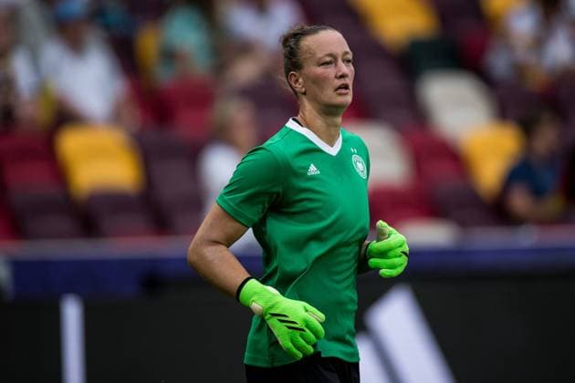 UEFA WOMEN’S EURO ENGLAND 2022: Deutschland - Spanien; 12.07.2022 Almuth Schult (Deutschland, 12) UEFA WOMEN’S EURO ENGLAND 2022: Deutschland - Spanien; Brentford Community Stadium, London, 12.07.2022 Copyright: xBEAUTIFULxSPORTS Wunderlx