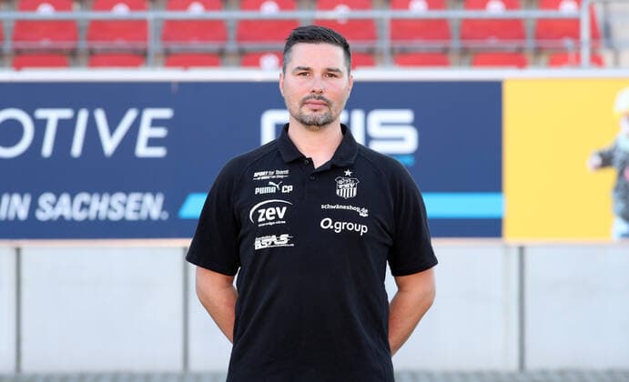 Teampraesentation Zwickau 12.07.2021 Physiotherapeut Christian Puschmann; FSV Zwickau; 3.Liga, Porträttermin 2022 2023 , Zwickau, 12.07.2021, GGZ Arena Zwickau, Fussball ,