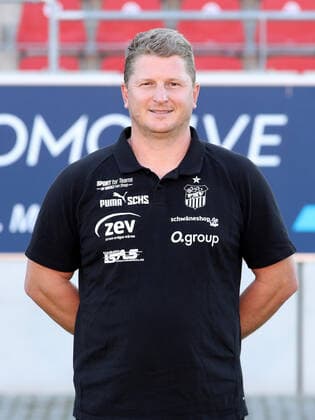 Teampraesentation Zwickau 12.07.2021 Physiotherapeut Sven Schubert (Zwickau); FSV Zwickau; 3.Liga, Porträttermin 2022 2023 , Zwickau, 12.07.2021, GGZ Arena Zwickau, Fussball ,