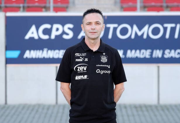 Teampraesentation Zwickau 12.07.2021 Mannschaftsleiter Jens Schubert; FSV Zwickau; 3.Liga, Porträttermin 2022 2023 , Zwickau, 12.07.2021, GGZ Arena Zwickau, Fussball ,
