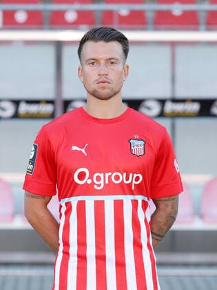 Teampraesentation Zwickau 12.07.2021 Patrick Göbel Goebel (31, Zwickau); FSV Zwickau; 3.Liga, Porträttermin 2022 2023 , Zwickau, 12.07.2021, GGZ Arena Zwickau, Fussball ,