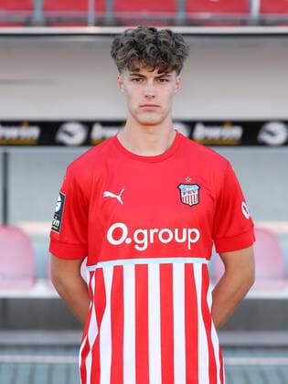 Teampraesentation Zwickau 12.07.2021 Till Streller (21, Zwickau); FSV Zwickau; 3.Liga, Porträttermin 2022 2023 , Zwickau, 12.07.2021, GGZ Arena Zwickau, Fussball ,