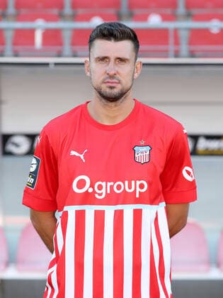 Teampraesentation Zwickau 12.07.2021 Davy Frick (19, Zwickau); FSV Zwickau; 3.Liga, Porträttermin 2022 2023 , Zwickau, 12.07.2021, GGZ Arena Zwickau, Fussball ,