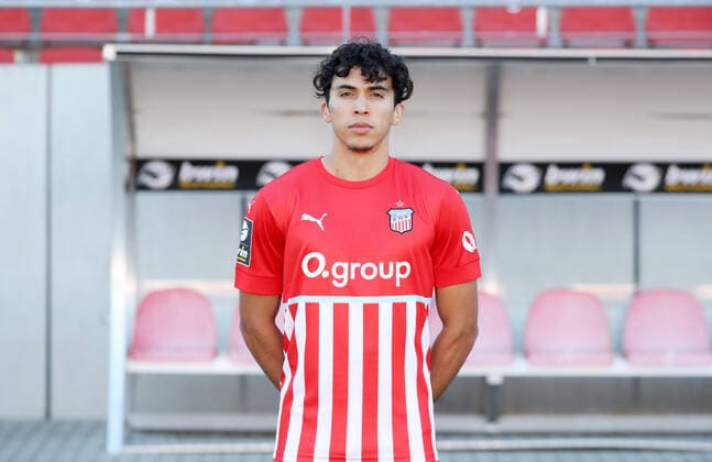 Teampraesentation Zwickau 12.07.2021 Johan Gomez (18, Zwickau); FSV Zwickau; 3.Liga, Porträttermin 2022 2023 , Zwickau, 12.07.2021, GGZ Arena Zwickau, Fussball ,