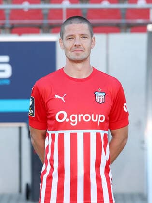 Teampraesentation Zwickau 12.07.2021 Adam Susac (17, Zwickau); FSV Zwickau; 3.Liga, Porträttermin 2022 2023 , Zwickau, 12.07.2021, GGZ Arena Zwickau, Fussball ,