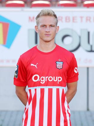 Teampraesentation Zwickau 12.07.2021 Maximilian Jansen (6, Zwickau); FSV Zwickau; 3.Liga, Porträttermin 2022 2023 , Zwickau, 12.07.2021, GGZ Arena Zwickau, Fussball ,