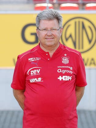 Teampraesentation Zwickau 12.07.2021 Mannschaftsarzt Dr. Reinhold Müller Mueller; FSV Zwickau; 3.Liga, Porträttermin 2022 2023 , Zwickau, 12.07.2021, GGZ Arena Zwickau, Fussball ,