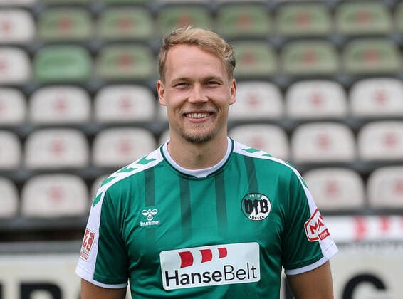 Kimmo Hovi ;VfB Luebeck, RL Nord, Portraettermin 2022 2023