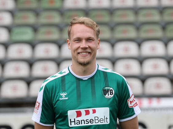 Kimmo Hovi ;VfB Luebeck, RL Nord, Portraettermin 2022 2023