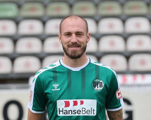 Marvin Thiel ;VfB Luebeck, RL Nord, Portraettermin 2022 2023