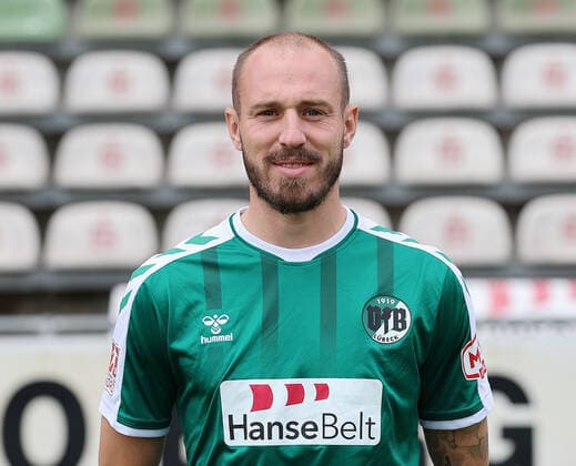 Marvin Thiel ;VfB Luebeck, RL Nord, Portraettermin 2022 2023