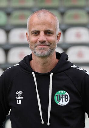 Co-Trainer Lars Hopp ;VfB Luebeck, RL Nord, Portraettermin 2022 2023