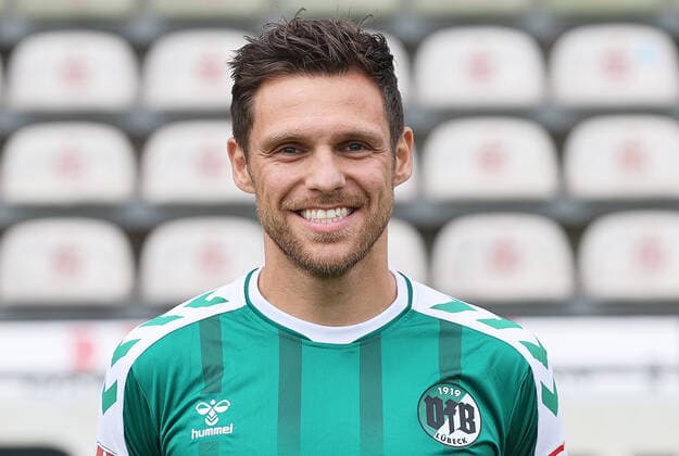 Mirko Boland ;VfB Luebeck, RL Nord, Portraettermin 2022 2023