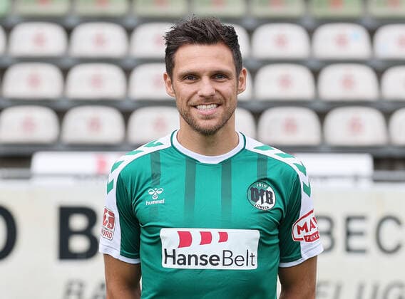 Mirko Boland ;VfB Luebeck, RL Nord, Portraettermin 2022 2023
