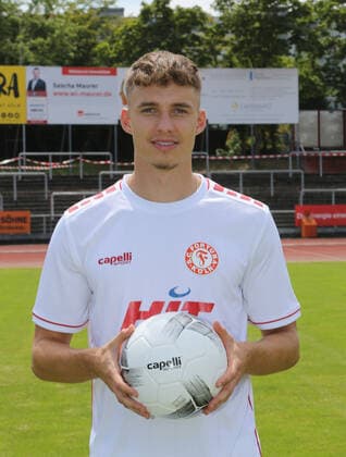 Regionalliga West, Saison 2022 -2023, Fototermin Fortuna Köln, 12.07.2022 - Dustin Willms ( Fortuna Köln ) Portrait