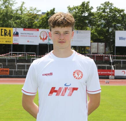 Regionalliga West, Saison 2022 -2023, Fototermin Fortuna Köln, 12.07.2022 - Fin Torge Bauens ( Fortuna Köln ) Portrait