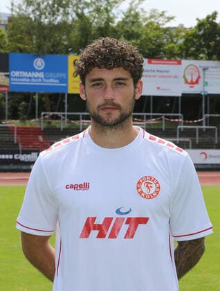 Regionalliga West, Saison 2022 -2023, Fototermin Fortuna Köln, 12.07.2022 - Jan Luca Rumpf ( Fortuna Köln ) Portrait