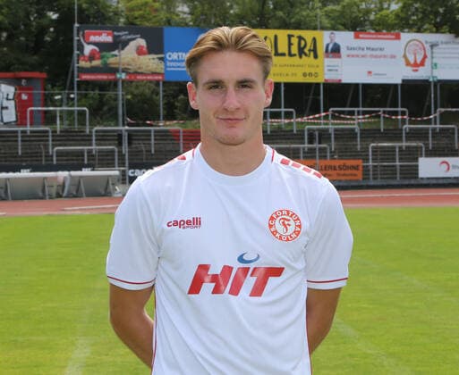 Regionalliga West, Saison 2022 -2023, Fototermin Fortuna Köln, 12.07.2022 - Jan Wellers ( Fortuna Köln ) Portrait