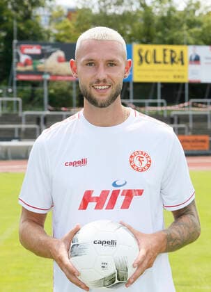 Regionalliga West, Saison 2022 -2023, Fototermin Fortuna Köln, 12.07.2022 Dominik Lanius ( Fortuna Köln ) Portrait